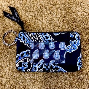 Vera Bradley zip ID case